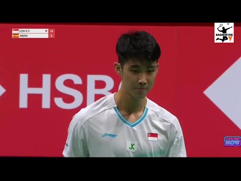 [quick view]BADMINTON WORLD CHAMPIONSHIP 2023 Loh Kean Yew vs Pablo Abian - MS-R64