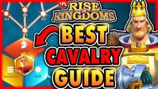 BEST Cavalry Guide for Rise of Kingdoms 2025! F2P Commanders, Gear, Talents, Armaments, &amp; MORE!