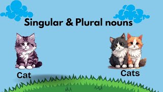 Singular plural| singular and  plural nouns explained simple|  English grammar
