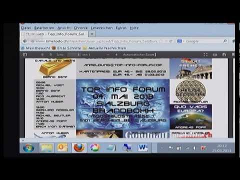 TimeToDo.ch vom 25.03.2013, Aktuelle Anlässe und Zuschauerfragen