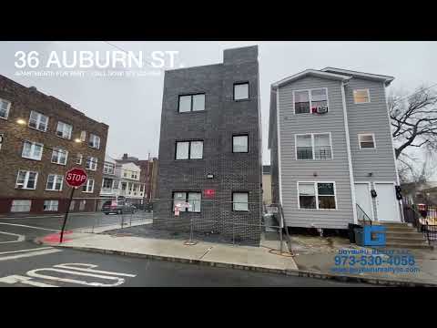 36 Auburn ST   1 Bedroom Apartments For Rent in NJ