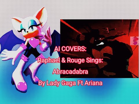 💜🐢AI COVERS🐢💜: •|Raphael & Rouge Sings|•: •Abracadabra• (By @LadyGaga Ft. @ArianaGrande)