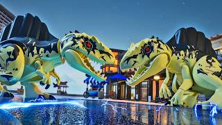 Giganotossauro vs Giganotossauro no LEGO Jurassic World