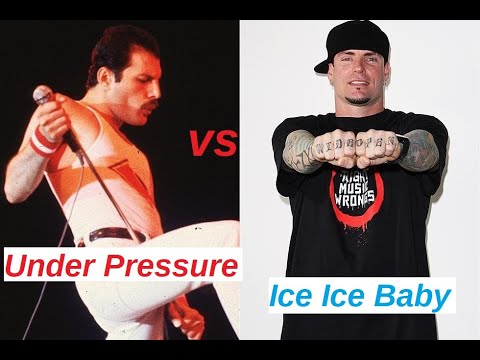 Under Pressure vs Ice Ice Baby