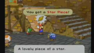 Paper Mario and The Thousand Year Door: Star Piece (rogueport harbor, trainstation)