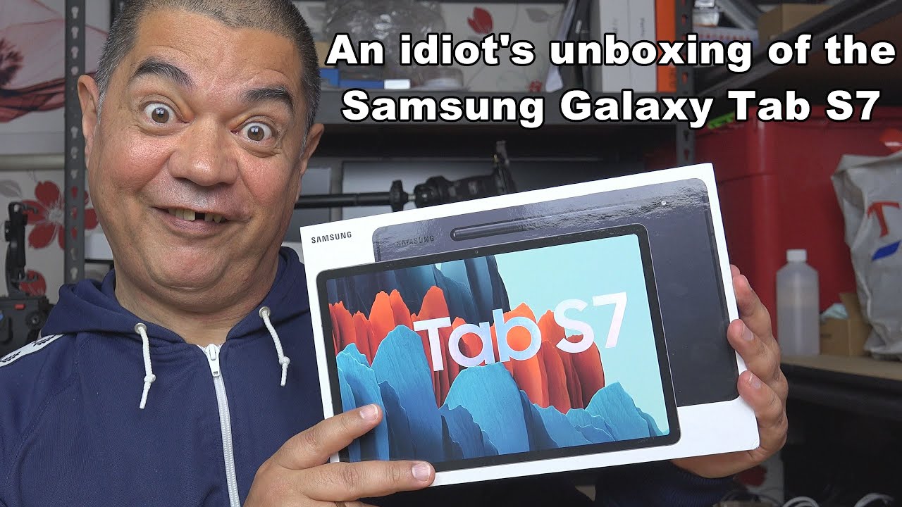 Samsung Galaxy Tab S7 unboxing