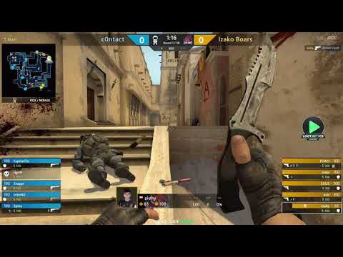 (RU) Izako Boars vs c0ntact | LOOT.BET/CS Season 8 | map 2 | by @Sheyl311 & @Mr_Zais