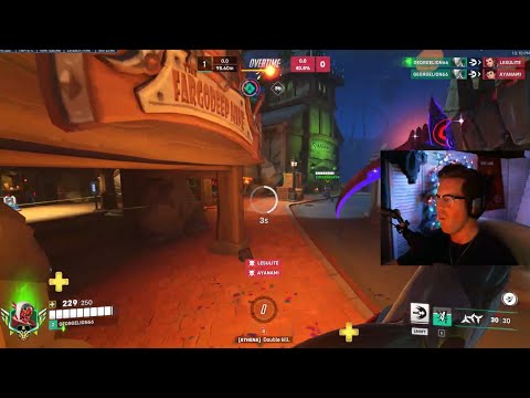 Overwatch 2 Rank 1 Genji Georgelion Showing His Sick Gameplay Skills