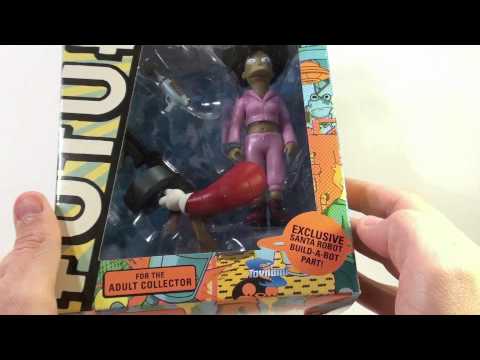 Video Review of the Toynami, Futurama Series 6 figure; Amy Wong