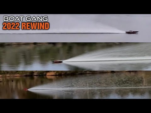 Best Passes & Crashes Of 2022 Boat Gang Montage - Fast Rc Boats In Action
