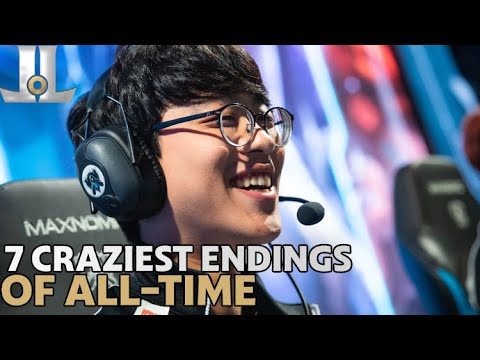 The 7 CRAZIEST, Most INSANE Endings of All-Time | 2024 LoL Esports