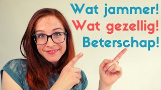 RESPONSES in DUTCH to use in DAILY SITUATIONS // Dutch for BEGINNERS les 18 (NT2 - A1)