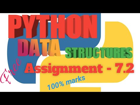 Coursera 7 2 Assignment Solutionpython Data Structures Assignment 7 2 Solution Circuitryproject