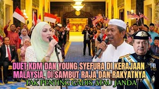 Download lagu LAGU TERBARU !! KDM DUET YONG SYEFURA DI DEPAN RAJA MALAYSIA | TAK PENTING GADIS ATAU JANDA #KDM mp3