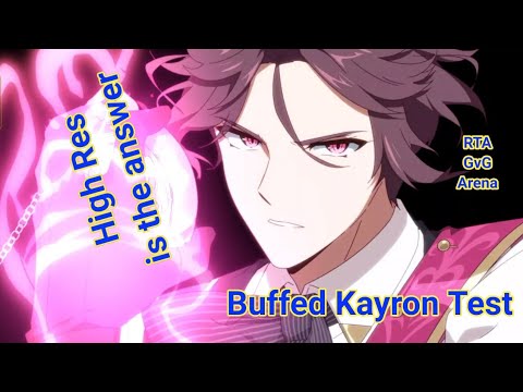Epic Seven - Effect Resistance Kayron Hype Test - Gvg Arena RTA Quick Test