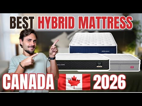 Best Hybrid Mattress Canada 2026 - Our Top Canadian Picks