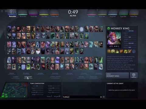 Dota2 7.00 new pregame picker