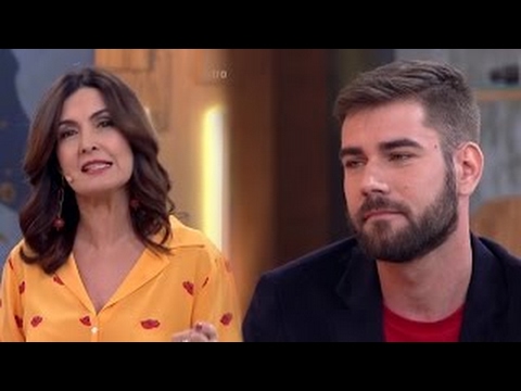 Fátima Bernardes faz um apelo contra o preconceito do virus da Aids Encontro 06/03/2017