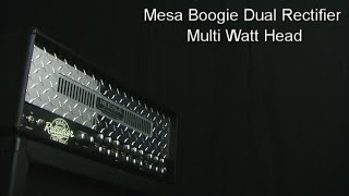 Video thumbnail for Mesa Boogie Dual Rectifier Multi Watt Head by Cryptic Mask Guitar