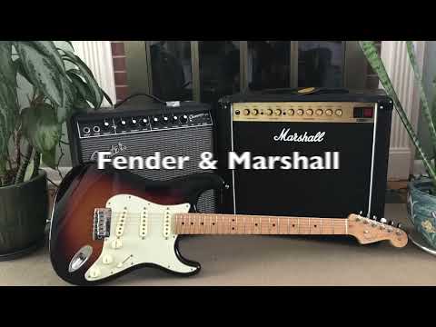 Marshall DSL20 & Fender Champion 40 - quick comparison, gain channel