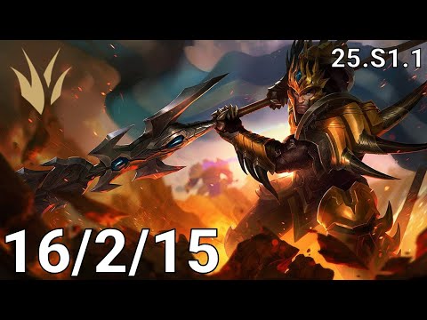 Jarvan IV Jungle vs Talon - EUW diamond | Patch 25.S1.1