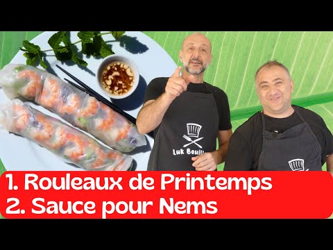 Rouleaux de Printemps Maison aux Crevettes et Sauce pour Nems : Recette Fraîcheur qui Croustille