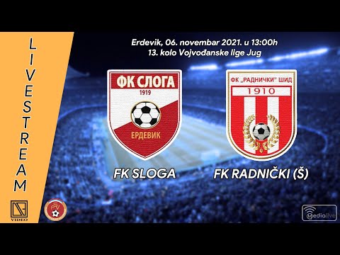 [06.11.2021.] FK "SLOGA" Erdevik - FK "RADNIČKI" Šid (Full match Livestream)