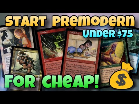 Best BUDGET Decks To Get YOU Started Playing Premodern!