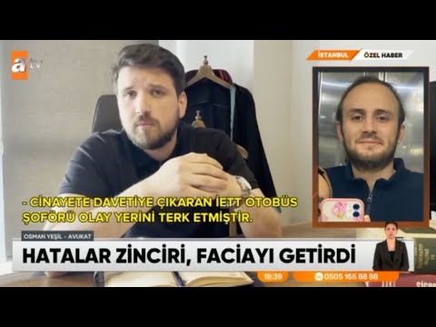 Üsküdar Harem Yolunda Ölümlü Kazaya Sebep Olan İETT Şöförü Tutuklandı - YEŞİL HUKUK DANIŞMANLIK