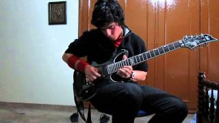 Falling In Reverse - Born to Lead guitar solo cover