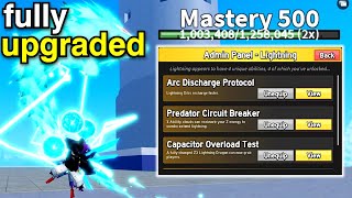 How to FULLY Upgrade NEW Lightning Fruit to MAX in Blox Fruits! (BEST)