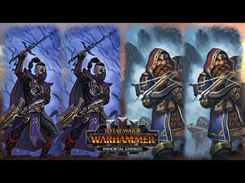Battle of Bolts - Dark Elves vs Dwarfs // Total War: WARHAMMER 3