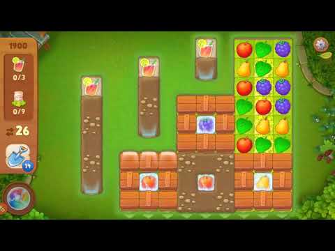 Gardenscapes level 1900