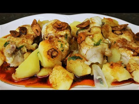 Galician-style monkfish