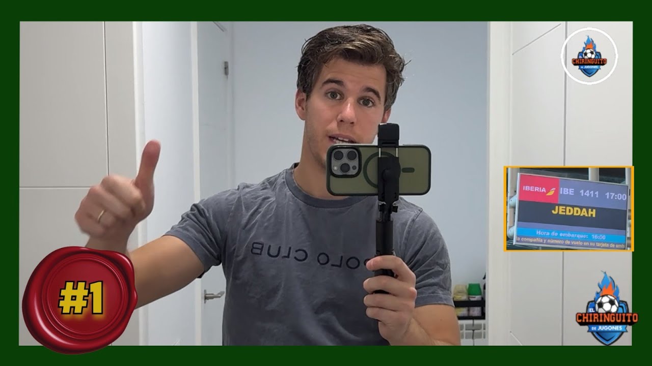 DESTINO YEDA | El Chiringuito en Arabia Saudí para la Supercopa | VLOG 1