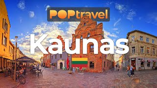 Walking in KAUNAS, Lithuania - 4K HDR