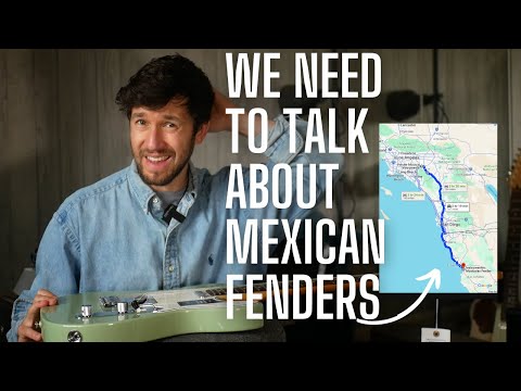 We Need to Talk About Mexican Fenders