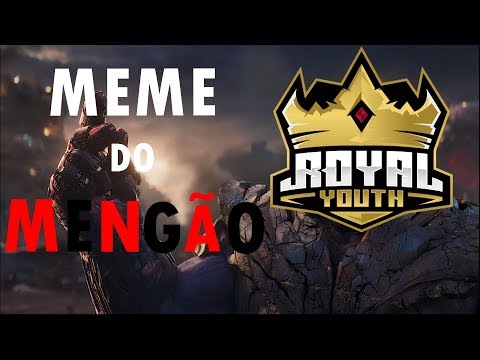MEME do Flamengo eSports x Royal Youth no MUNDIAL na EUROPA - Vingadores!
