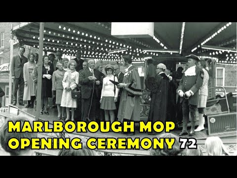 1972 Marlborough First Mop Fair Official Opening Ceremony