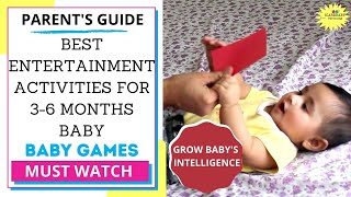 How to Entertain a Baby 3-6 Months: Fun and Educational Activities