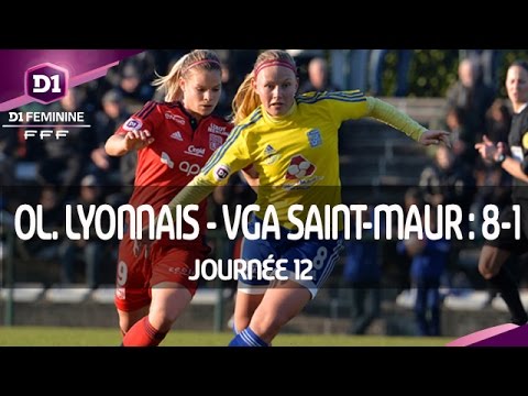 J12 : Olympique Lyonnais - VGA Saint-Maur (8-1), le résumé