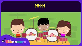 Smile Song for Kids | S-M-I-L-E | Fun Songs for Children | The Kiboomers