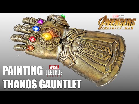 Thanos Infinity Gauntlet from Hasbro: DIY Custom Paint