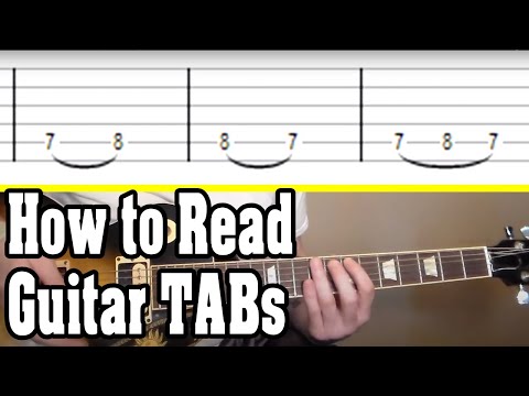 How to Read Guitar Tabs (Tablature)