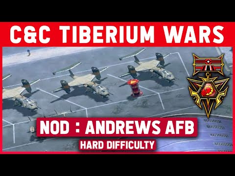 C&C 3 Tiberium Wars - Nod Mission 3 - Andrews Air Force Base [Hard / Patch 1.09] 1080p