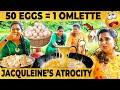 VJ Jacqueline Immitates DAMU Wait For The DOG S ENTRY 50 EGGS Omlette Challenge
