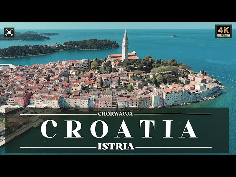 Istria's Most Beautiful Coastal Towns | Aerial Croatia: Rovinj, Pula & Porec in 4K