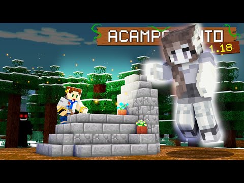 There's a HIDDEN GHOST in the FOREST in MINECRAFT 👻 💀 ☠️ 🪦