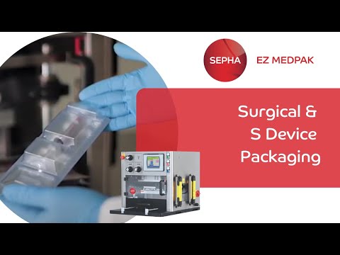 Machine d'emballage de dispositifs médicaux et chirurgicaux semi-automatique à petite échelle - EZ MedPack_1