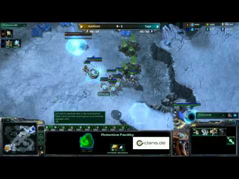 WB Final Sage vs. Adelscott - Game 2 - clans.de HotS Invitational by inStarcraft.de